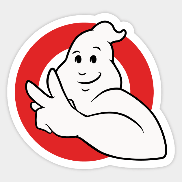 Ghostbuddy 1989 Sticker by BGSchoolcraft